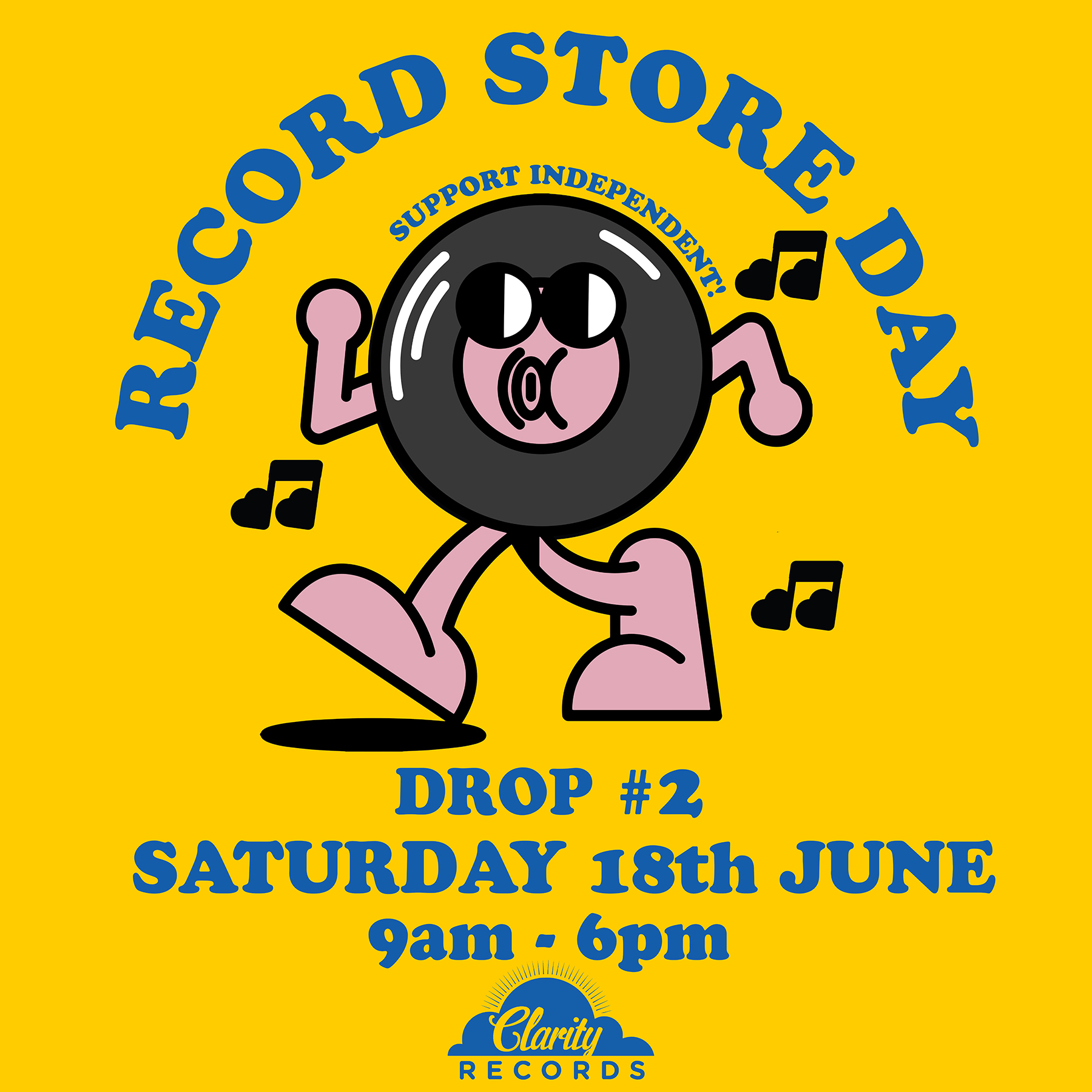 Record Store Day Drop 2! Saturday June 18 Clarity Records